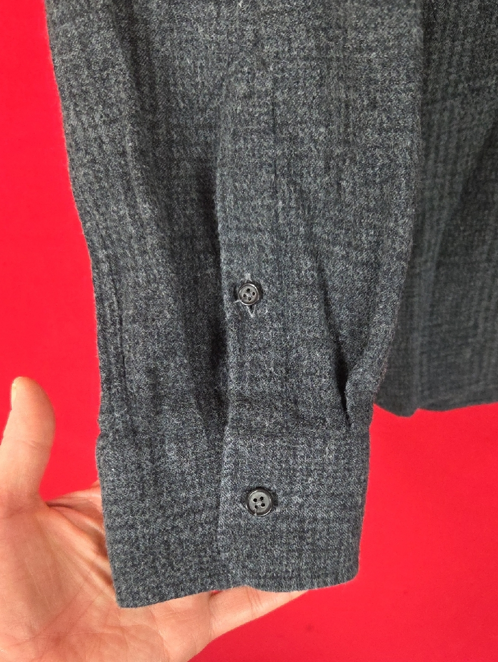 BILLY REID Walker Shirt Button Down Charcoal Men's Size XL - Picture 4 of 7